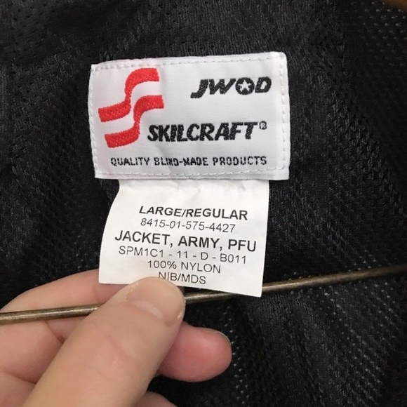 JWOD Skilcraft Jackets & Coats Jwod Skilcraft Mens Army Pfu